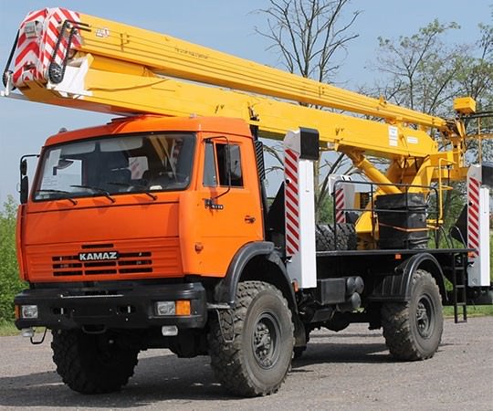 Аренда автовышки в Кургане и  Курганской области