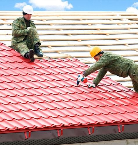 Ремонт кровли жилого дома в Кургане