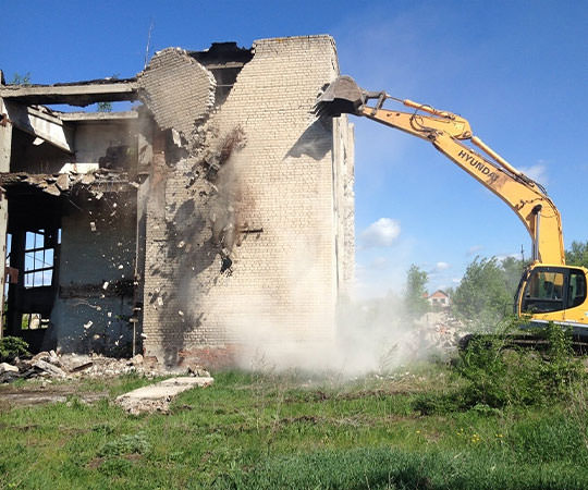 Демонтаж зданий в Кургане и  Курганской области